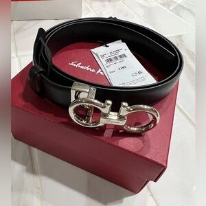 Black Womens Ferragamo Belt